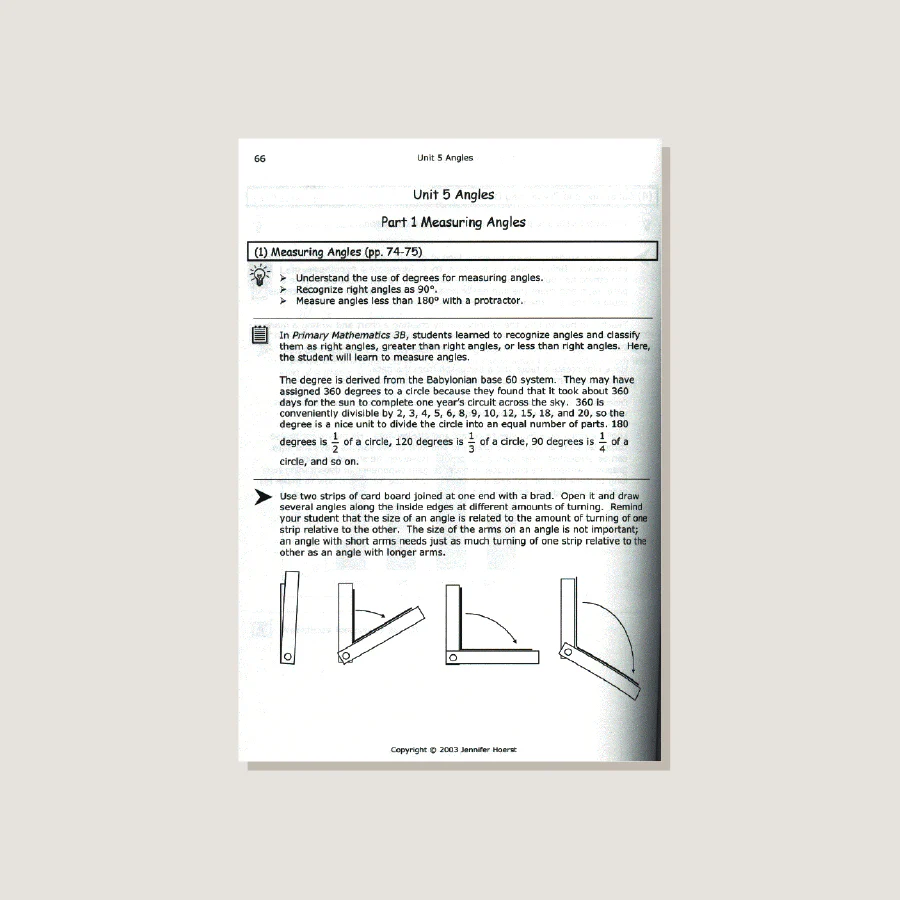 Primary Mathematics U.S. Edition Home Instructor's Guide 4A - Image 3