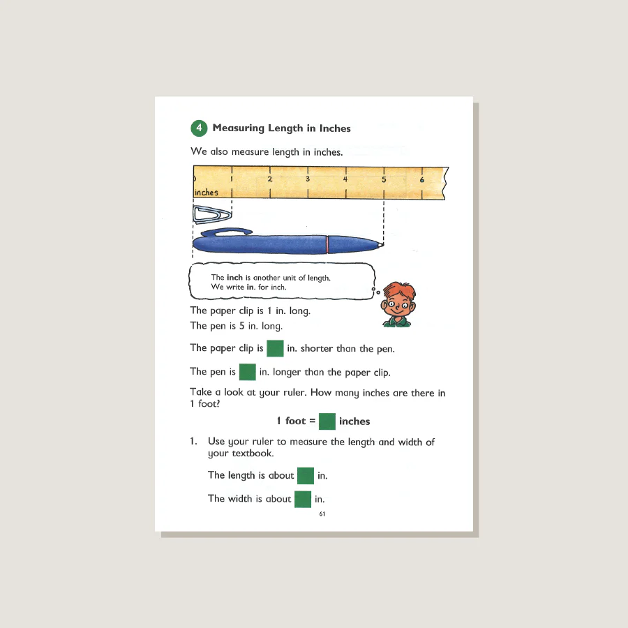 Primary Mathematics U.S. Edition Textbook 2A - Blemished - Image 4