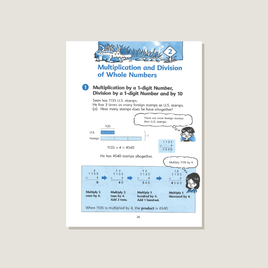 Primary Mathematics U.S. Edition Textbook 4A - Image 2