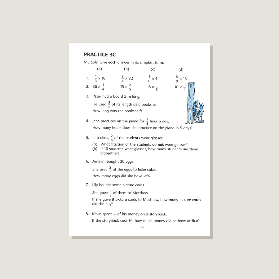 Primary Mathematics U.S. Edition Textbook 4A - Blemished - Image 4