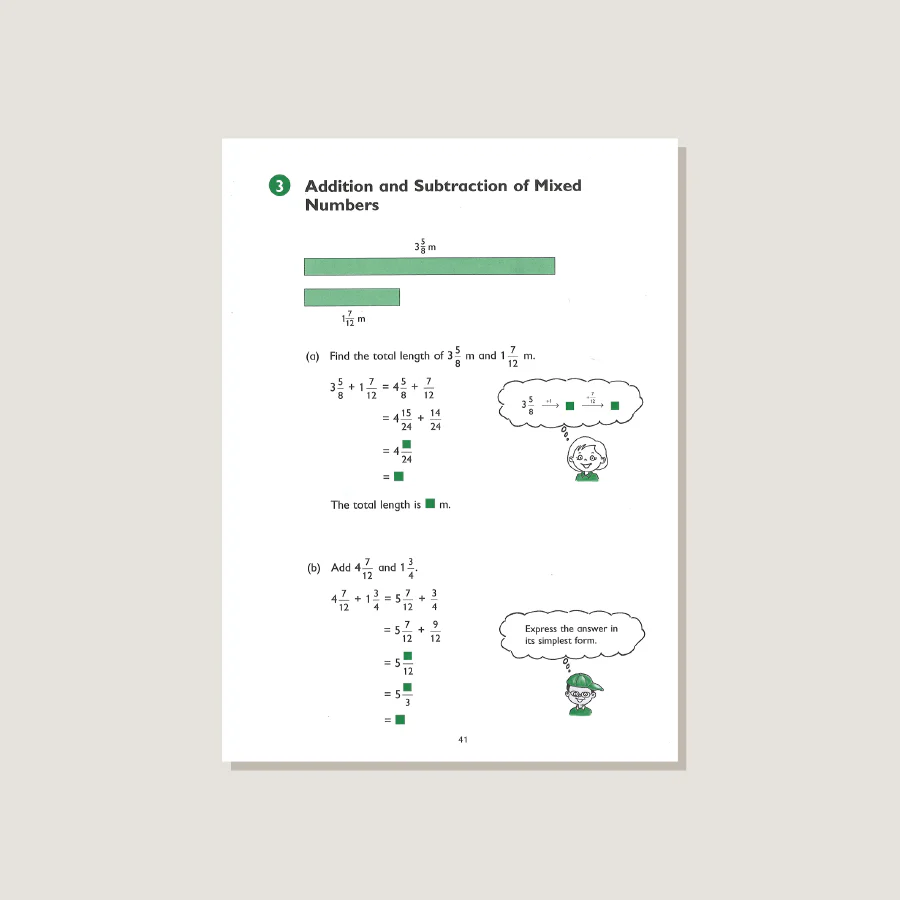 Primary Mathematics U.S. Edition Textbook 5A - Blemished - Image 3