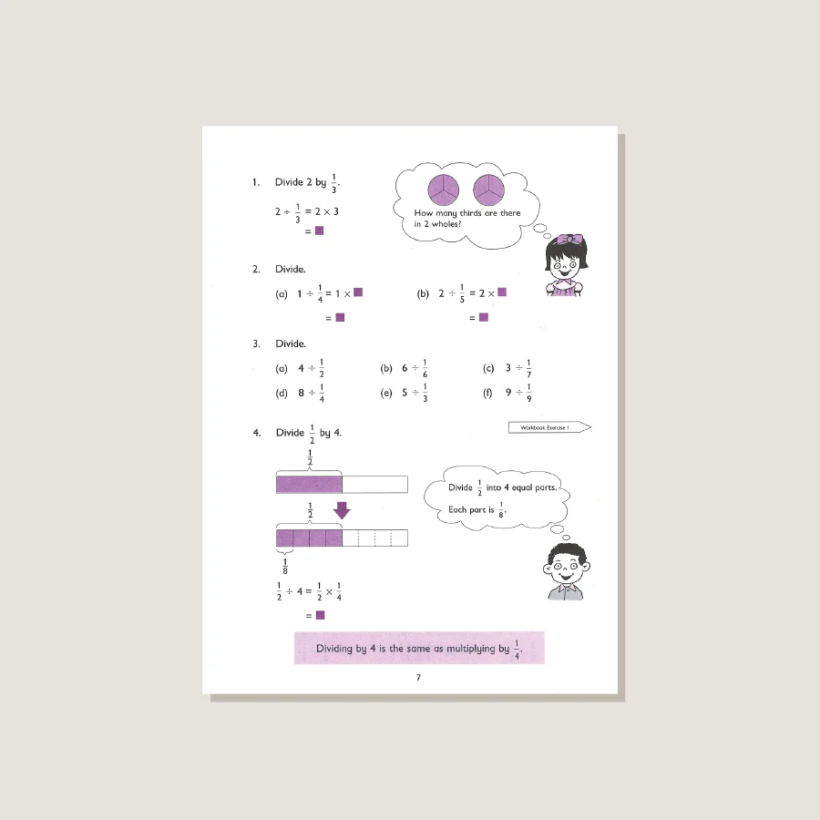 Primary Mathematics U.S. Edition Textbook 6B - Blemished - Image 2