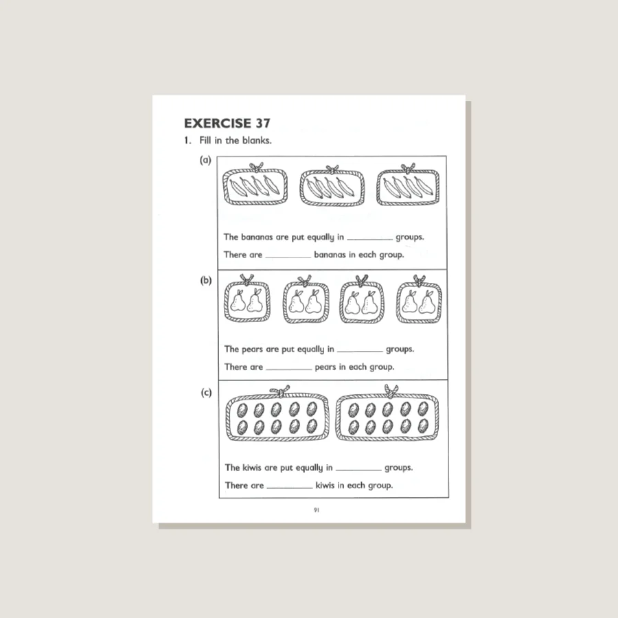 Primary Mathematics U.S. Edition Workbook 1B - Blemished - Image 2