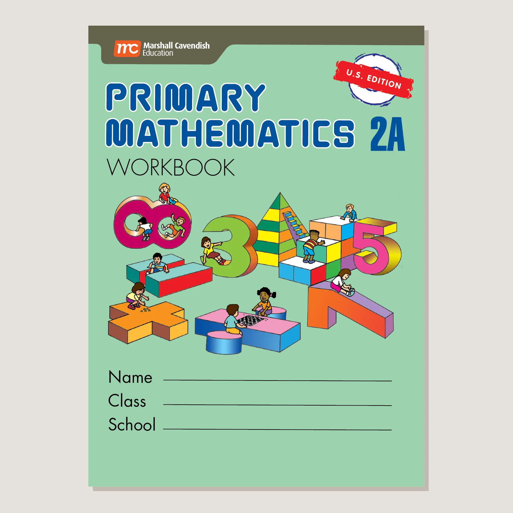 Primary Mathematics U.S. Edition Workbook 2A - Blemished