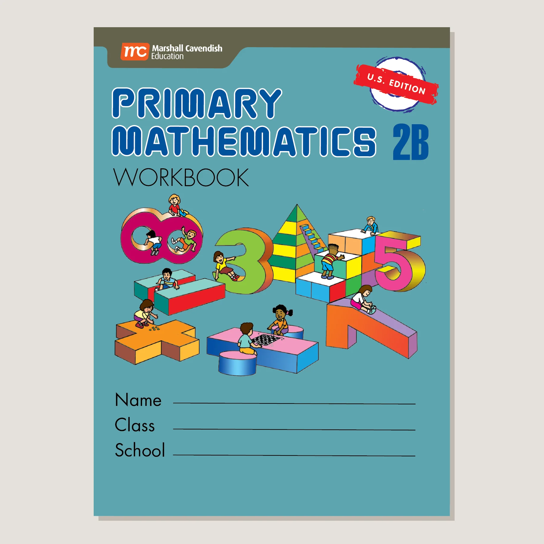 Primary Mathematics U.S. Edition Workbook 2B - Blemished