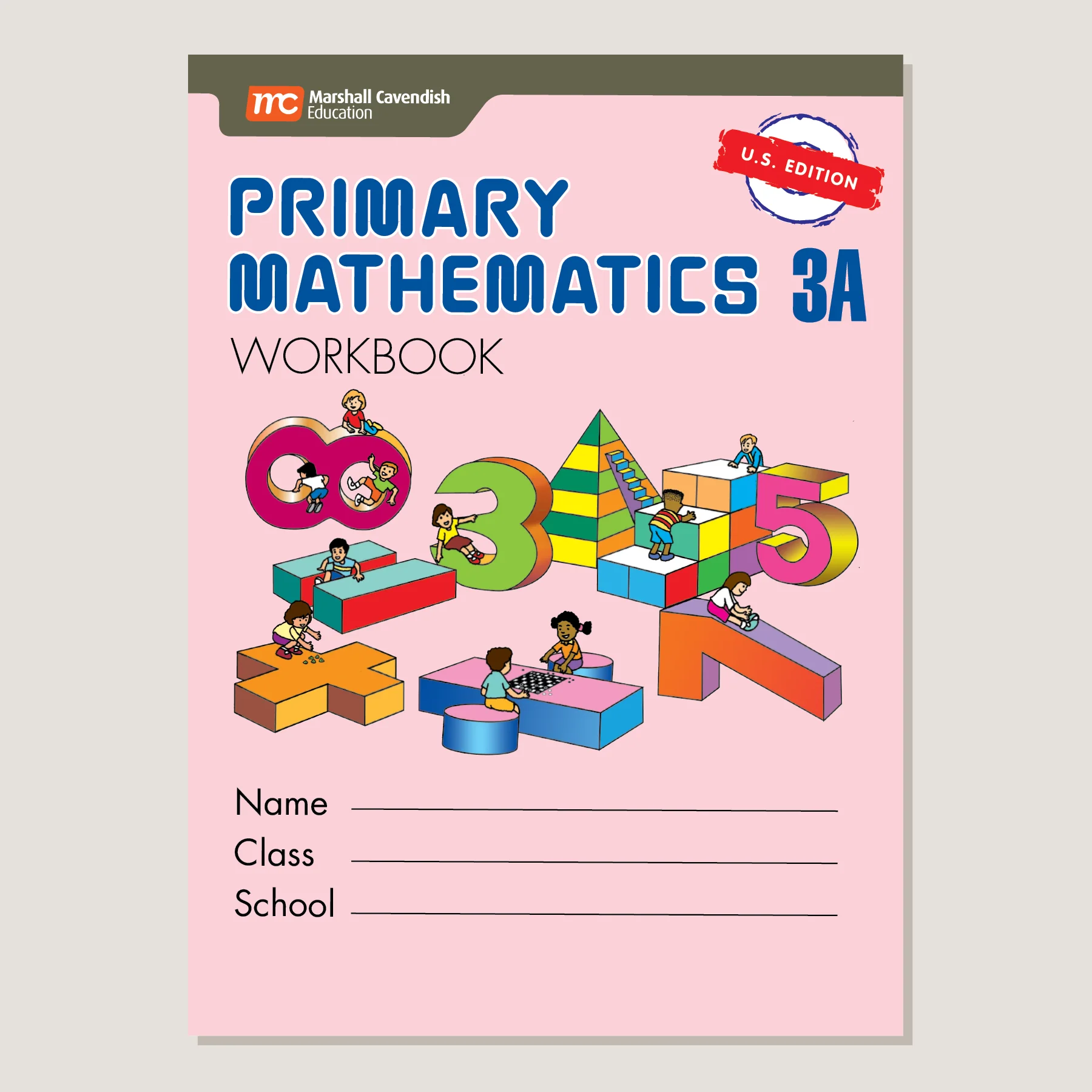 Primary Mathematics U.S. Edition Workbook 3A