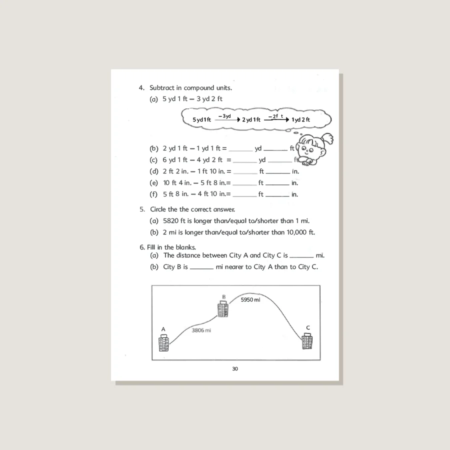 Primary Mathematics U.S. Edition Workbook 3B - Image 2