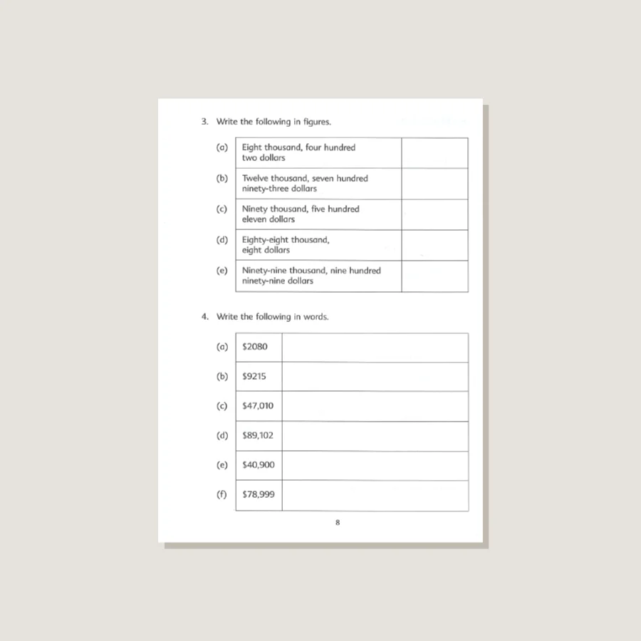 Primary Mathematics U.S. Edition Workbook 4A - Image 2