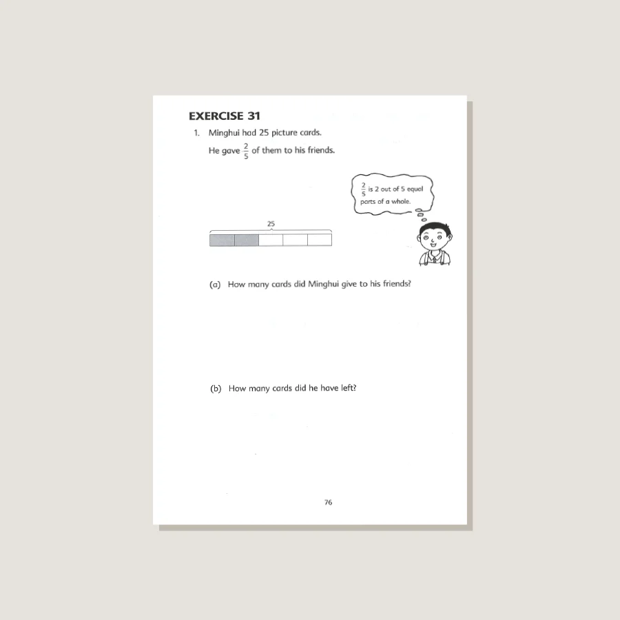 Primary Mathematics U.S. Edition Workbook 4A - Blemished - Image 3