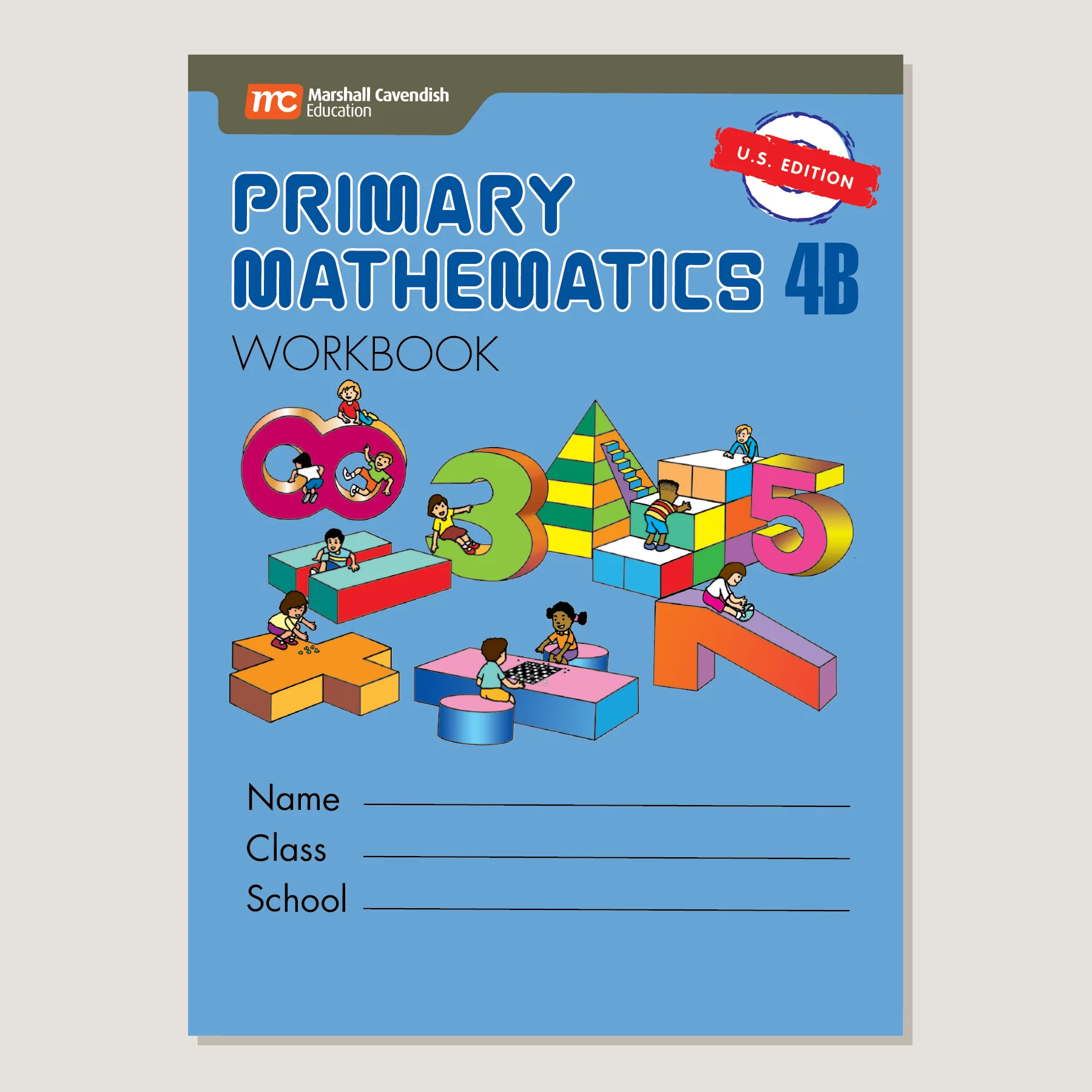 Primary Mathematics U.S. Edition Workbook 4B