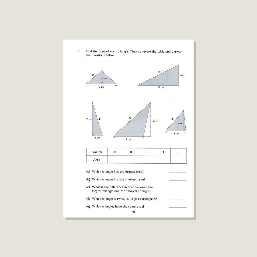 Primary Mathematics U.S. Edition Workbook 5A - Blemished - Image 4