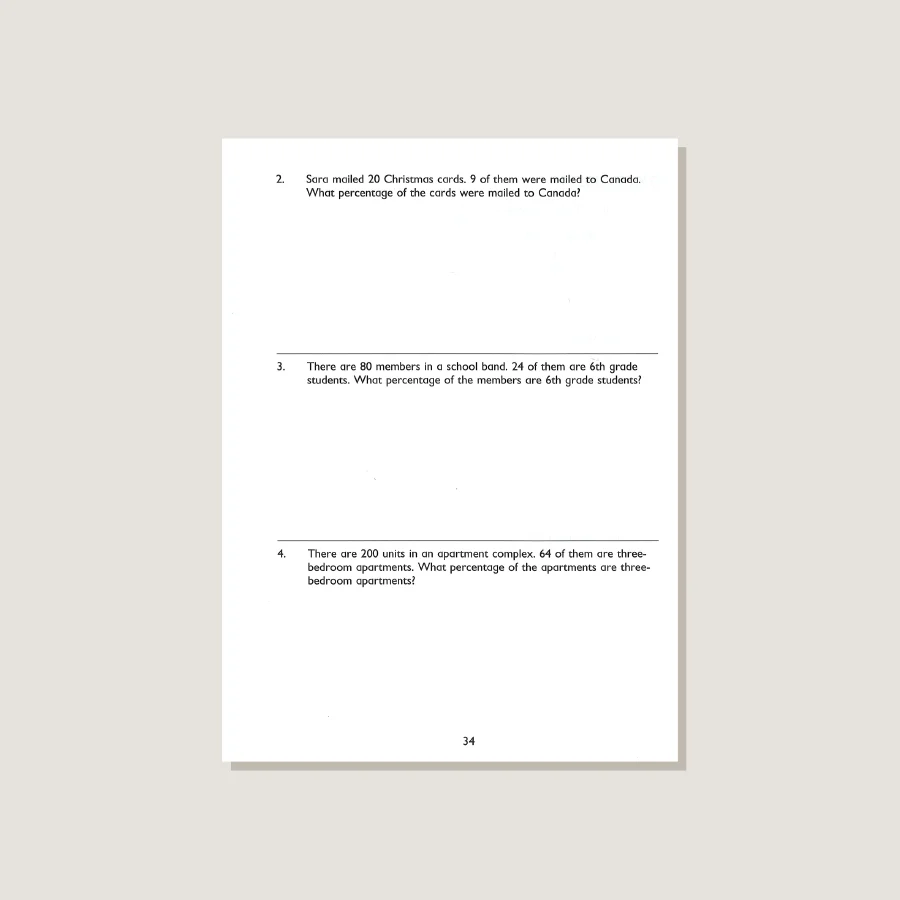 Primary Mathematics U.S. Edition Workbook 5B - Blemished - Image 2