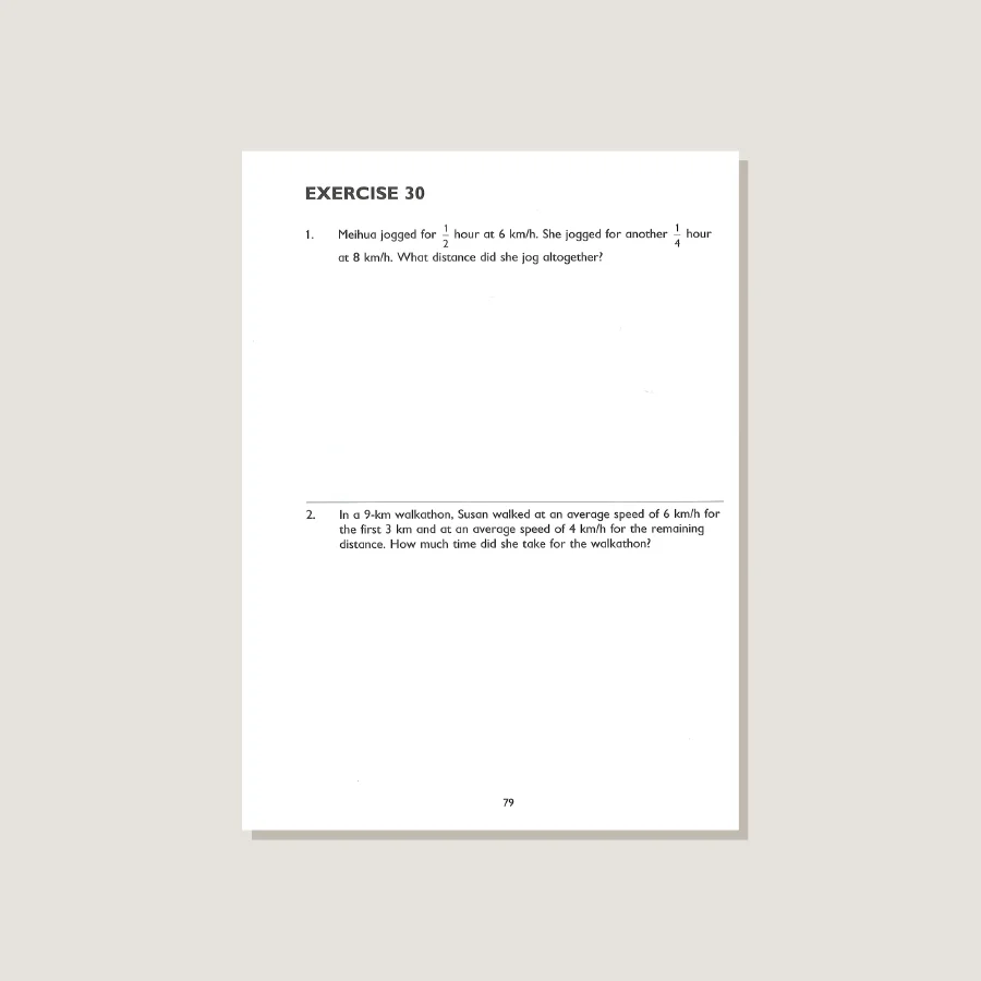 Primary Mathematics U.S. Edition Workbook 6A - Blemished - Image 4