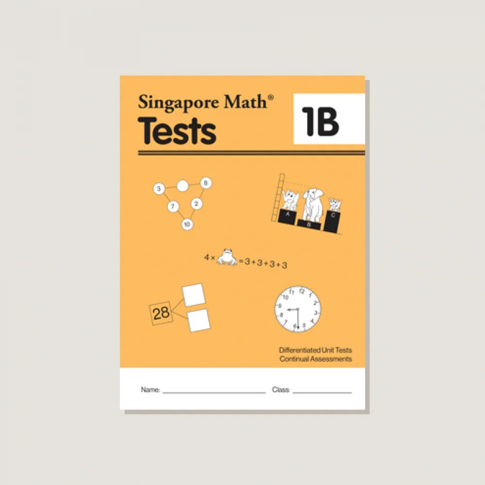 Singapore Math Common Core Tests 1B - Blemished